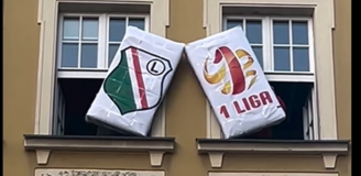 Tak w Poznaniu ŁĄCZĄ Legię z 1. Ligą xD